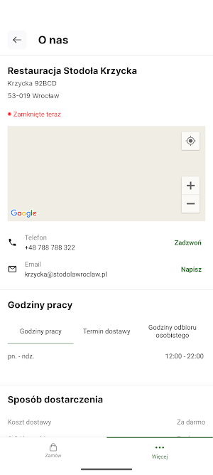 Stodoła Wrocław Screenshot 1