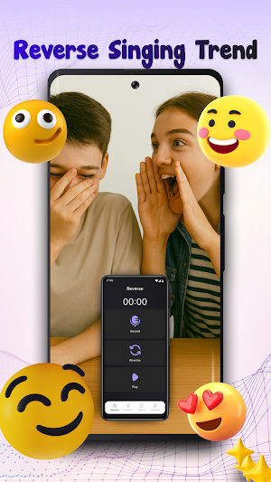 Voice Changer: Reverse Play Screenshot 0