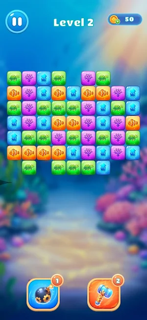 Aqua Tap: Ocean Puzzle Screenshot 1