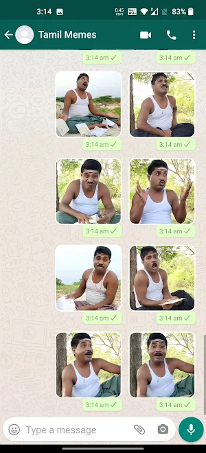 GpMuthu Stickers | WAStickerApps Screenshot 3