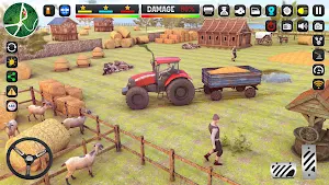 Tractor Game Farming Simulator Screenshot 2