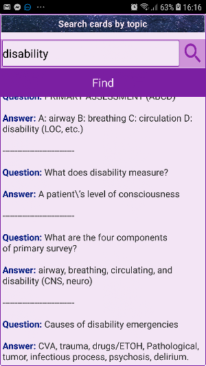 Emergency nursing Exam Prep:Co Screenshot 3