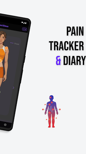 Ouchless - Pain Tracker Diary Screenshot 1