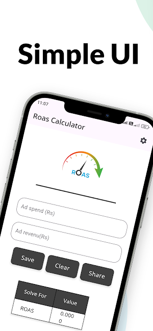 ROAS Calculator Screenshot 0