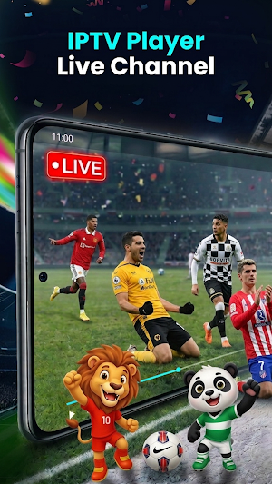 IPTV Smart Player & TV Live Screenshot 0
