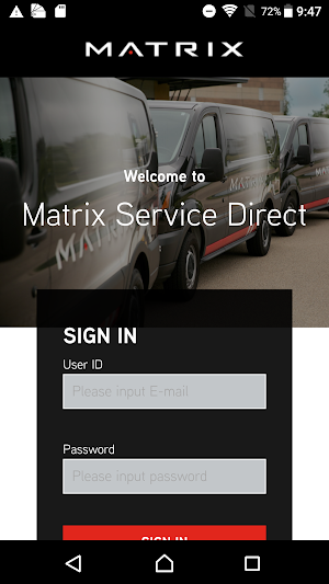 Matrix Service Direct Screenshot 1