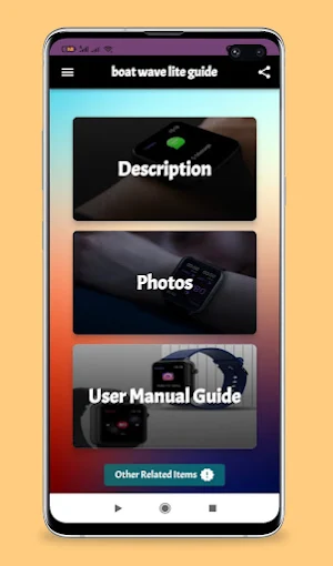 boat wave lite guide Screenshot 0