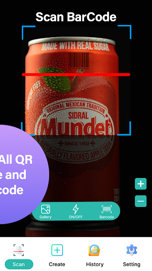 QR Code: Barcode Scanner Screenshot 1