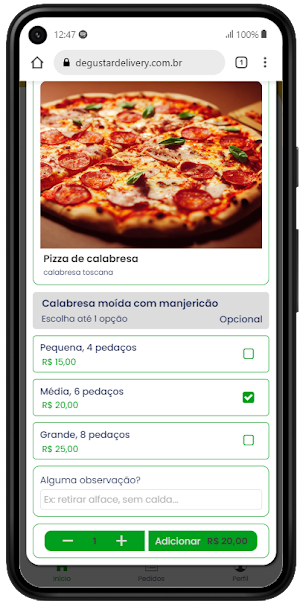 Degustar Delivery Screenshot 3
