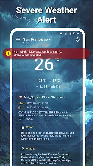 Weather Forecast-Live Radar Screenshot 2