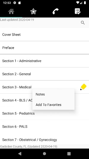 Gadsden County FL Guidelines Screenshot 1