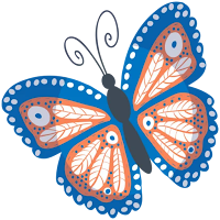 Butterfly Sticker For Whatsapp