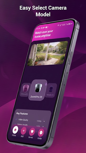 PTZ Security Camera App Screenshot 1