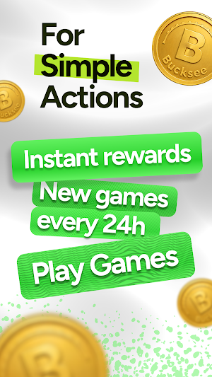 Bucksee: Play & Earn Money Screenshot 1