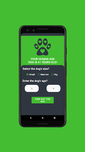 Dog Age Calculator Screenshot 1