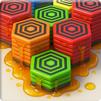 Hexa Sort: Honey merge