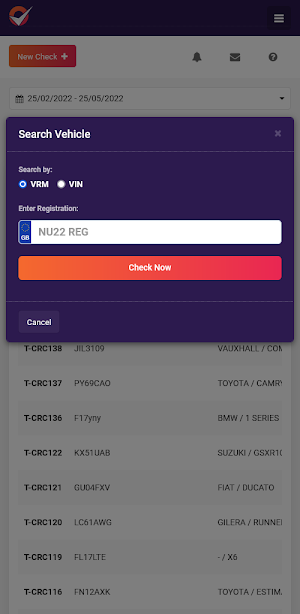 Car Reg Checks - Trade Screenshot 1