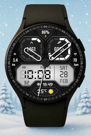 Hybrid 2.0 Watch Face Screenshot 0