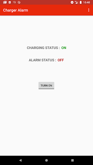 Charger Alarm Screenshot 2