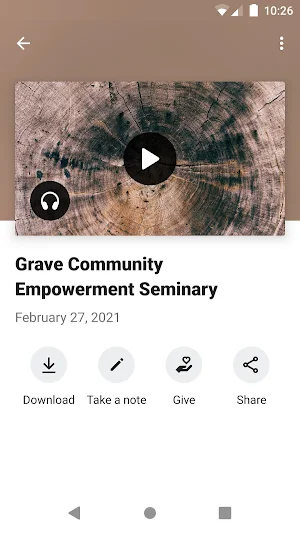Grace International Ministry Screenshot 2