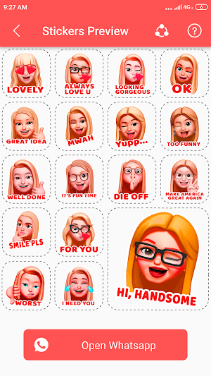 3D Memoji Sticker for Whatsapp Screenshot 2