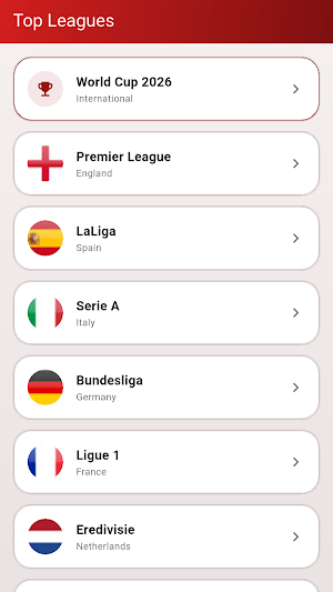 Telemundo - Live Soccer Score Screenshot 1
