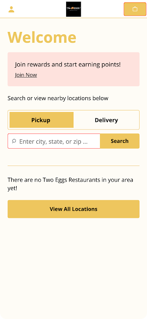 Two Eggs Restaurant Screenshot 1