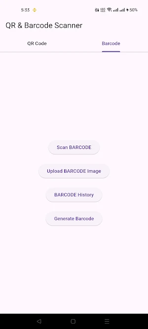 QR & Barcode Scanner Screenshot 1