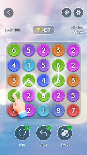 Merge Bubble: Puzzle game Screenshot 1