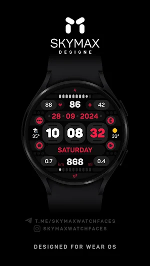 Anomaly Watch Face Screenshot 0