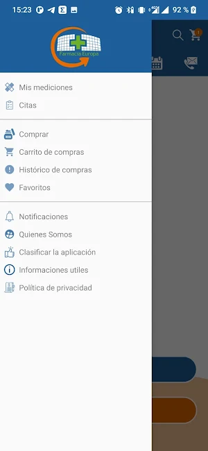Farmacia Europa Leon Screenshot 1