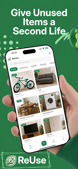 ReUse - Share More. Waste Less Screenshot 0