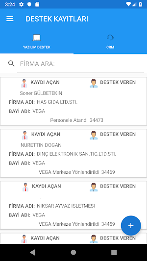 VEGA CRM Screenshot 2