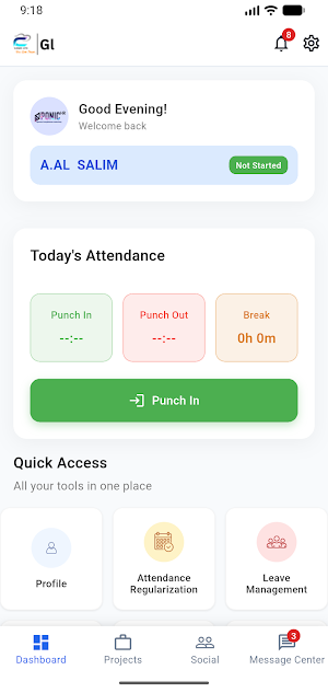 SponicHR Screenshot 1
