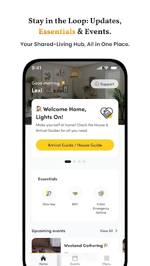 Coloc App Screenshot 1
