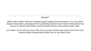 Dream Meaning Guide Screenshot 1
