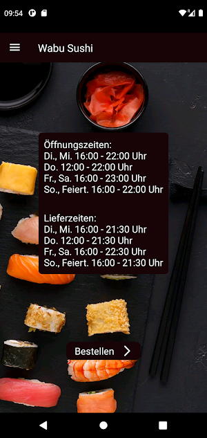 Wabu Sushi Screenshot 1
