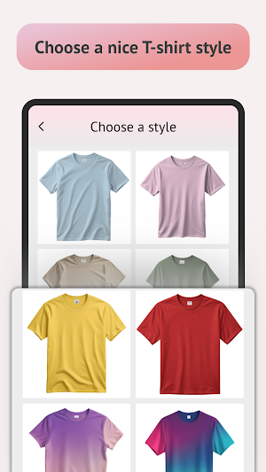 Design T-shirt - design app Screenshot 2