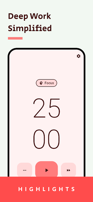FocusPulse: Pomodoro Timer Screenshot 1