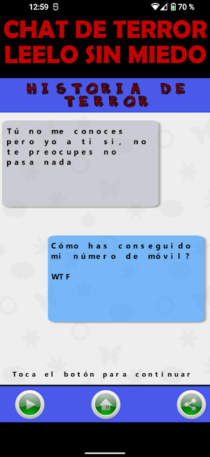 Historia de terror Screenshot 0