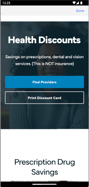 MyHealthSense™ Screenshot 2