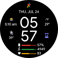 Pixel Minimal Pro Watch Face