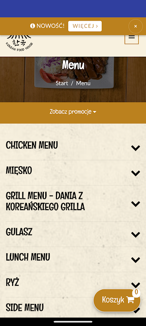 Hanguk Korean Food House Screenshot 2