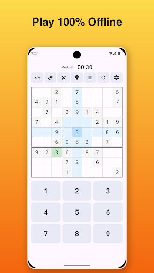 Sudoku – Offline Puzzle Game Screenshot 0