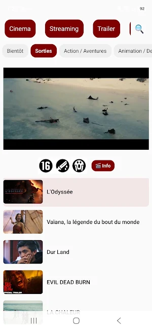 Cinemaniacs.be Screenshot 1