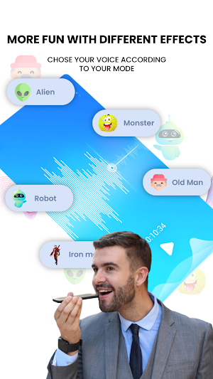 Voice Changer - Sound Effects & Audio Editor free Screenshot 1