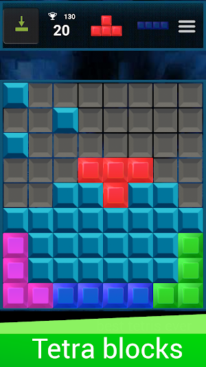 Quadris® - timeless puzzle Screenshot 2