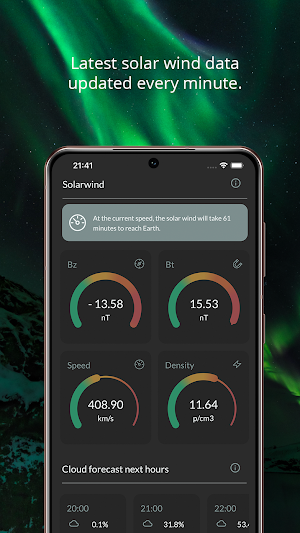 Arcticans Aurora Forecast Screenshot 1