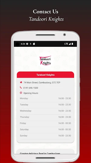 Tandoori Knights Cambuslang Screenshot 1