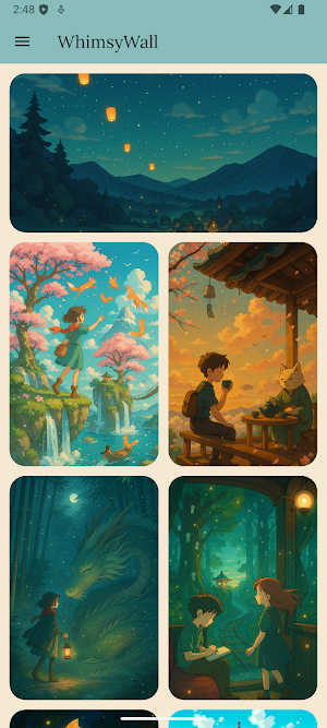 WhimsyWall - Ghibli Wallpapers Screenshot 0